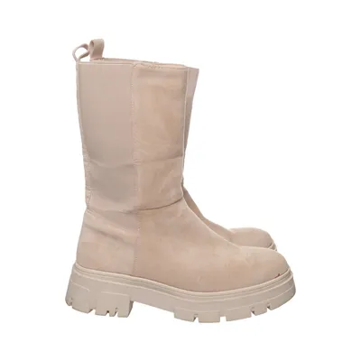 Boots (Beige) från Lucky Shoes Skinn