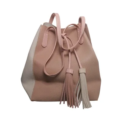 Handtas (Roze, Beige, Wit) van Tom & Eva