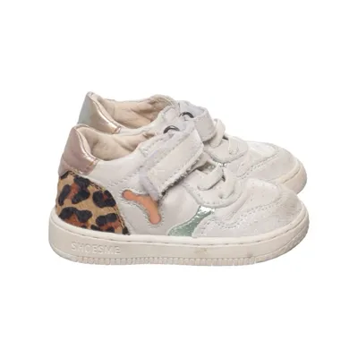 Gymschoenen (Wit, Meerkleurig) van Shoesme Leer