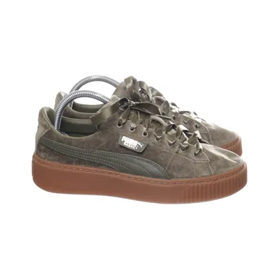 Sneakers (Green) from Puma Leather