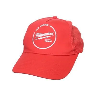 Trucker cap (Red) from Milwaukee Cotton