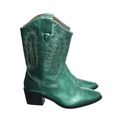 Cowboyboots (Grön) från Ulla Popken