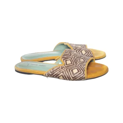 Slip-ins (Yellow, Brown, Multicolored) from Blue Bird Leather