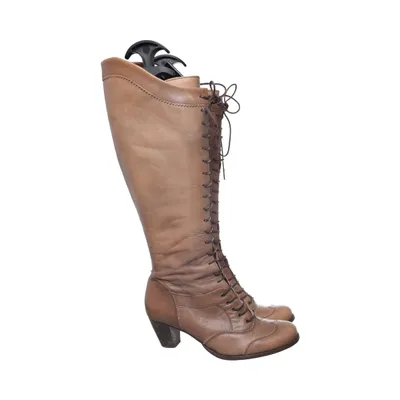 Laarzen (Beige) van Dkode Leer