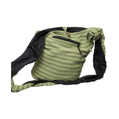 Shoulder-bag (Green) from Guru Shop Cotton