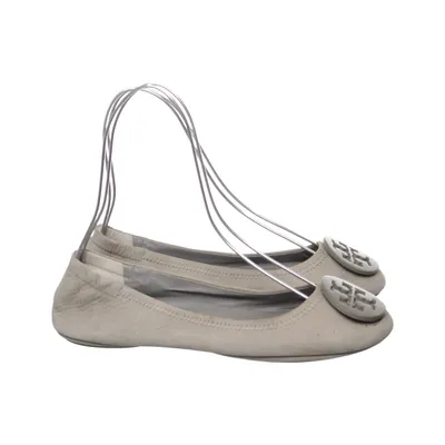 Ballerinasko (Grå) fra Tory Burch Læder