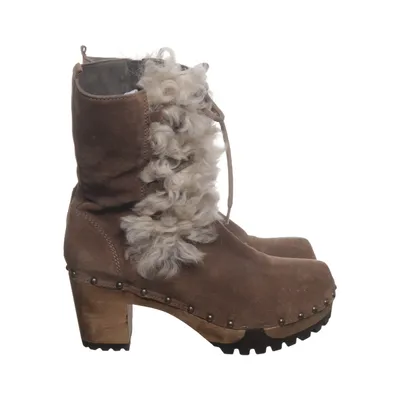 Heeled boots (Brown) from SOFTCLOX