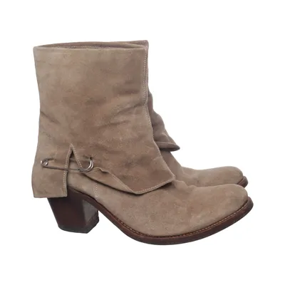 Bottines (Beige) de Sancho Boots Cuir