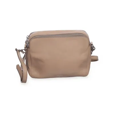 Skuldertaske (Beige) fra Fossil Læder