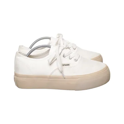 Chaussures en toile (Blanc, Beige) de D.Franklin