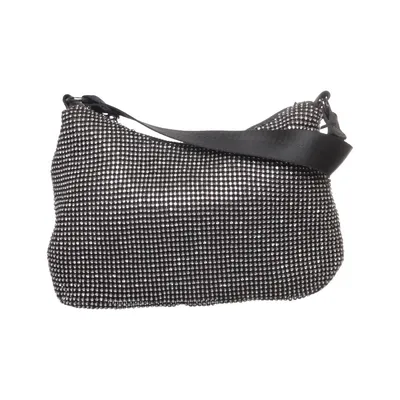 Umhängetasche (Silber, Schwarz) von Hallhuber