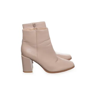 Laarzen met hak (Beige) van Marquis