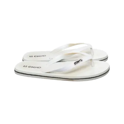 Flip-flops (White) from Lola Cruz Polyurethane