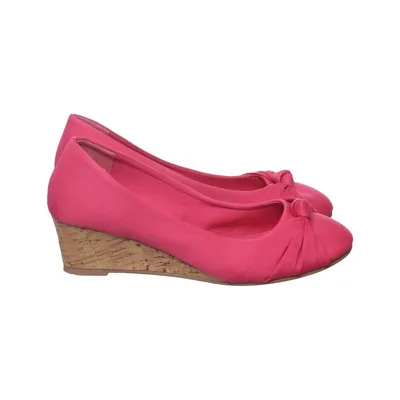 Wedges (Pink) from Gémo Leather