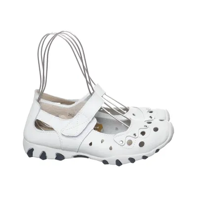 Sandales (Blanc) de La Bottine Souriante Cuir