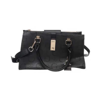 Handbag (Black) from Guess Polyester, Polyurethane