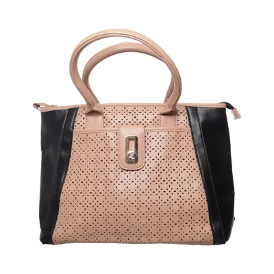Handbag (Beige, Black) from Jane Shilton