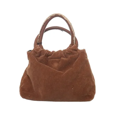 Handväska (Brun) från Brandy Melville Bomull, Polyuretan