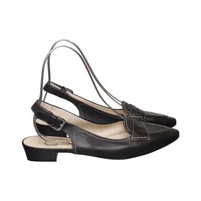 Mocassins (Noir) de Donna Carolina Cuir