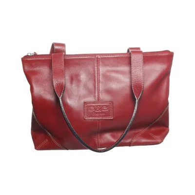 Handtas (Rood) van B&B Leer