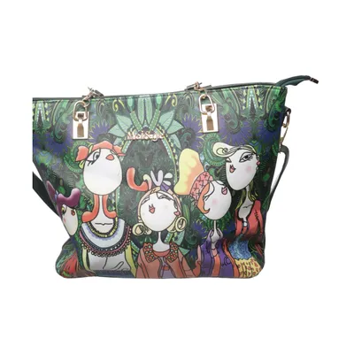 Sac à bandoulière (Vert, Multicolore) de Mei&ge