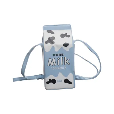 Shoulder-bag (Blue, White, Black) from Pure
