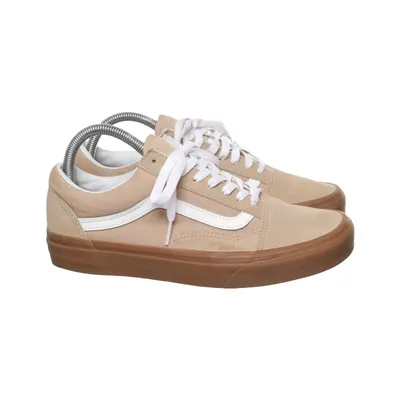 Sneakers (Beige, Brun, Hvid) fra Vans Læder