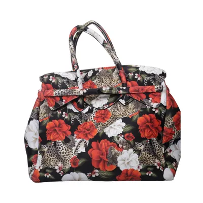 Handväska (Svart, Röd, Flerfärgad) från Save My Bag Elastan, Polyester