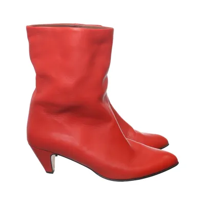 Heeled boots (Red) from Anonymous Copenhagen Leather