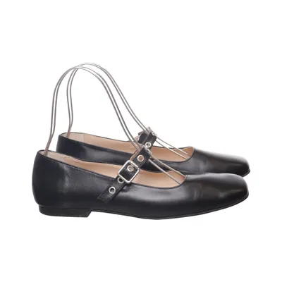 Ballet flats (Black) from Shoe Biz Copenhagen Leather