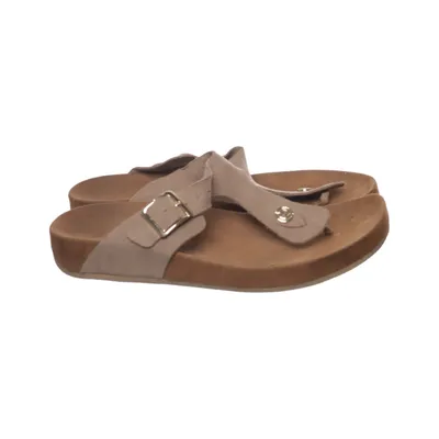 Sandals (Beige, Brown) from Pesaro Leather