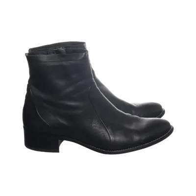 Ankle boots (Black) from Paul Green Leather