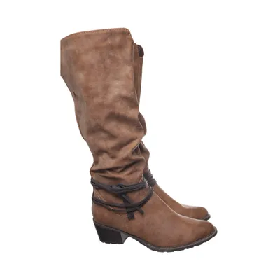Boots (Brown) from Marco Tozzi Leather