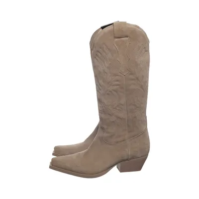Bottes de cow-boy (Beige) de Sacha