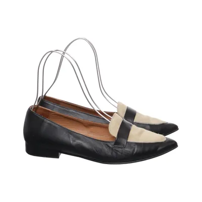 Loafers (Black, Beige) from Flattered