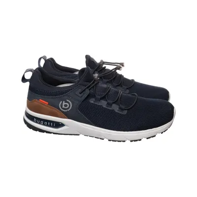 Sneakers (Blauw, Wit, Bruin) van Bugatti Leer