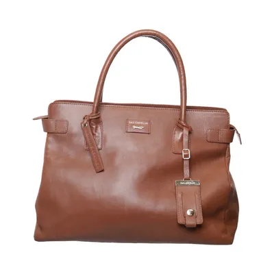 Handtas (Bruin) van Paul Costelloe Leer
