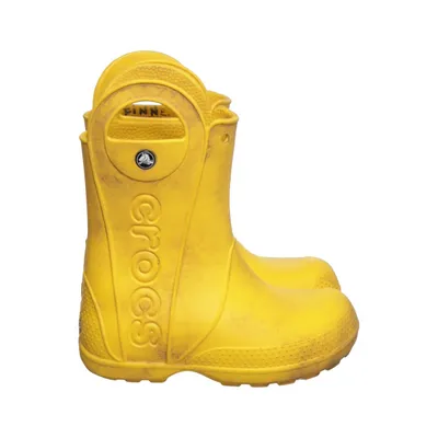 Bottes en caoutchouc (Jaune) de Crocs