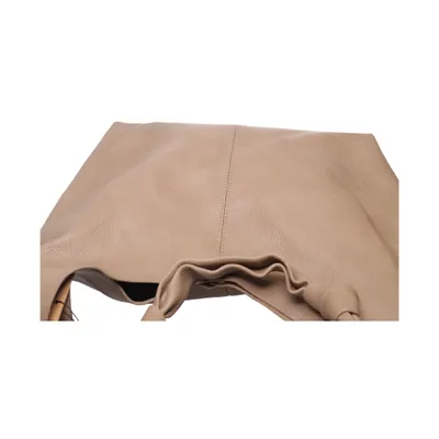 Handväska (Beige) från Misako Polyester, Polyuretan