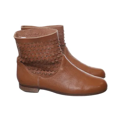 Ankle boots (Brown) from Tacco Leather