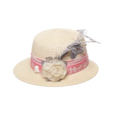 Solhatt (Beige, Flerfärgad) från Brandl Tracht Fjädrar, Polyester