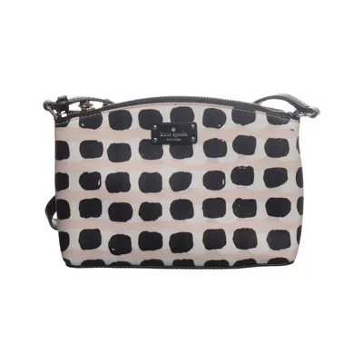 Axelremsväska (Svart, Vit) från Kate Spade Skinn, Polyester