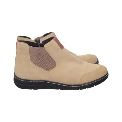 Chelsea Boots (Beige) von Naturläufer Polyester
