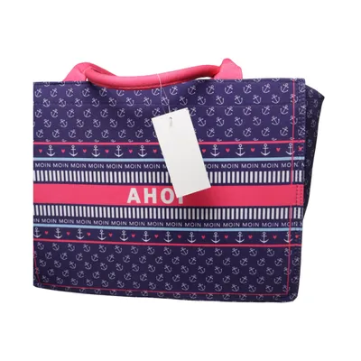 Beach bag (Blue, Pink, White) from Zwillingsherz Polyester