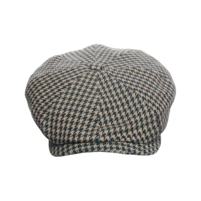 Newsboy cap (Flerfärgad) från Stetson Bomull, Linne, Polyester