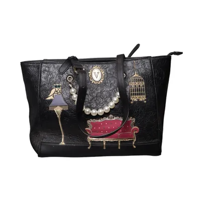 Sac à main (Noir) de Vendula London Polyester, Polyuréthane