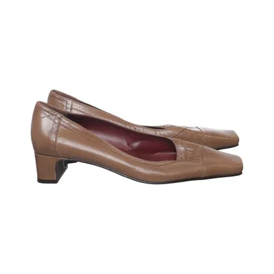 Pumps (Braun) von Roberto Vianni Leder