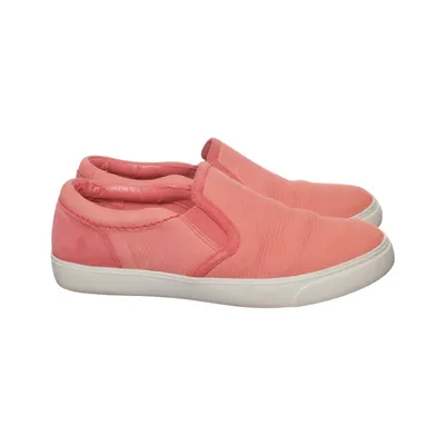 Slip-ons (Pink) from Clarks Leather