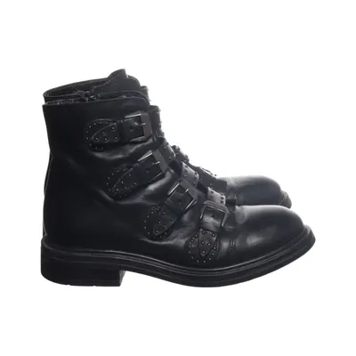 Laced boots (Black) from Progetto