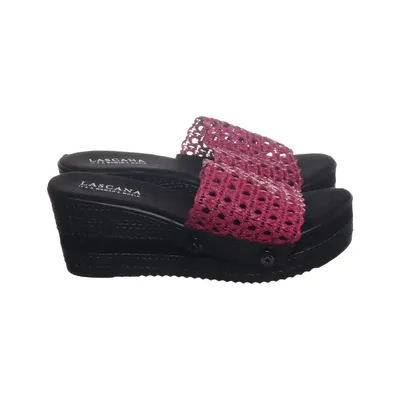 Mules (Sort, Pink, Beige) fra Lascana Polyester